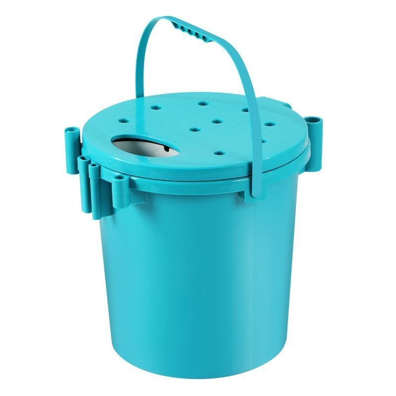 You can use a barrel of ice-fishing drums with a thicker fisher